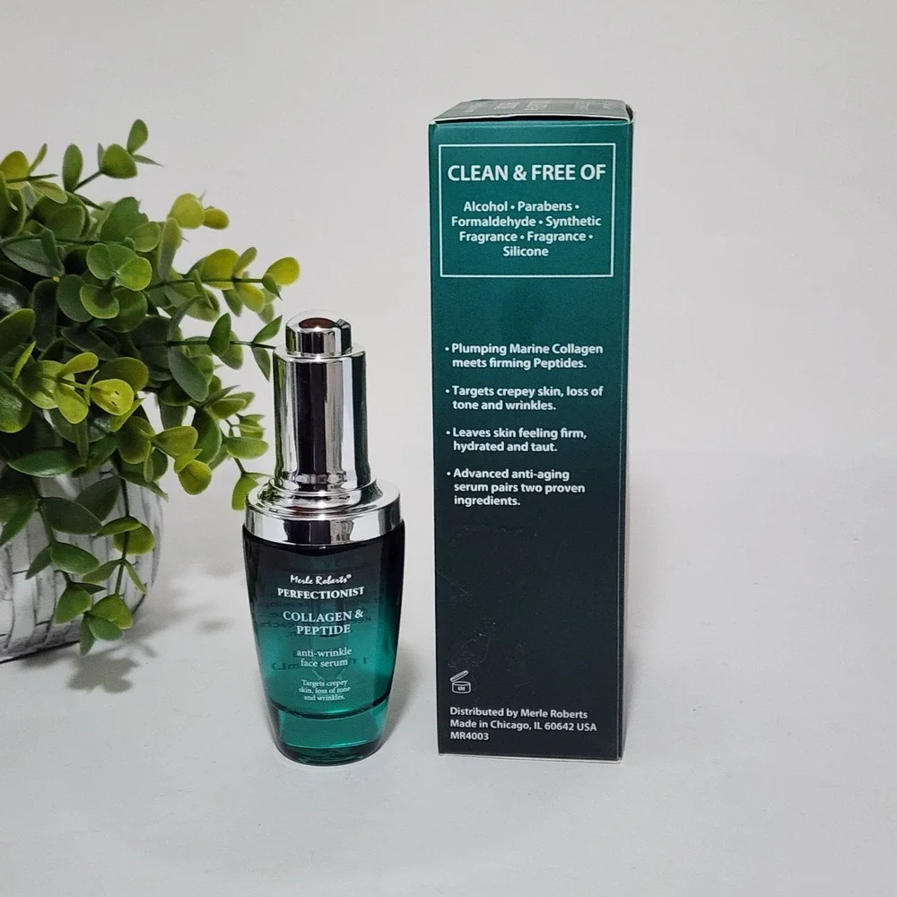 Merle Roberts Perfectionist Collagen & Peptide Anti-wrinkle Face Serum 1 fl oz